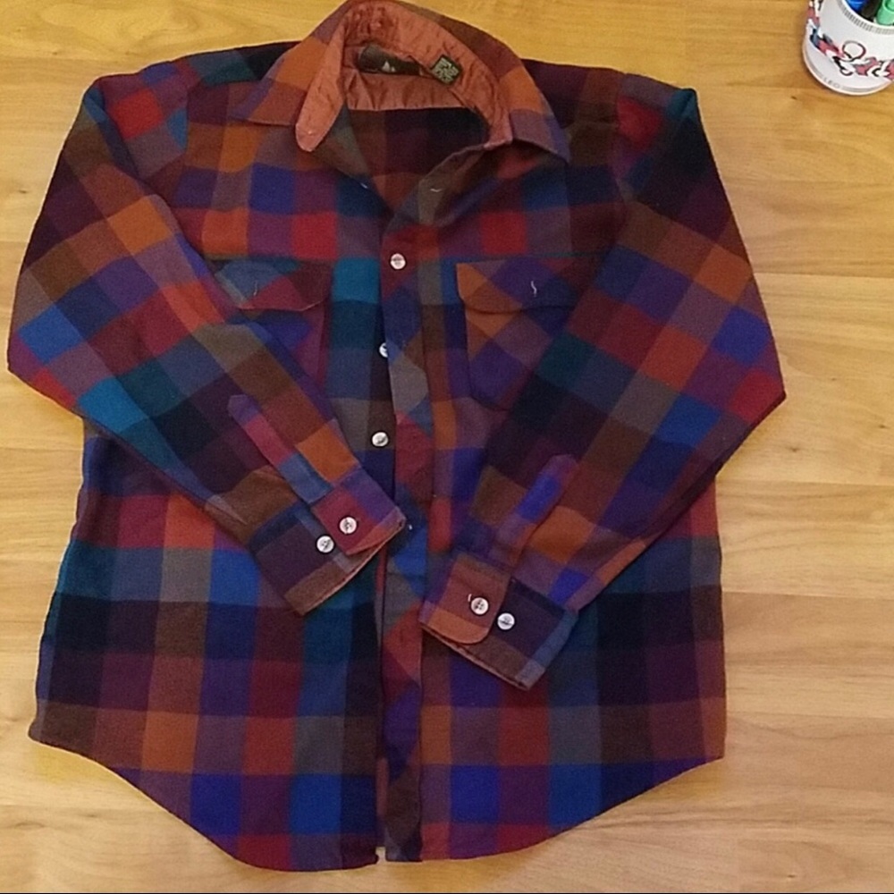High Sierra plaid flannel